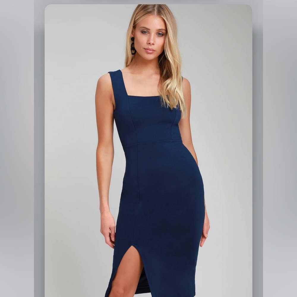 Lulu's sleeveless midi Dress